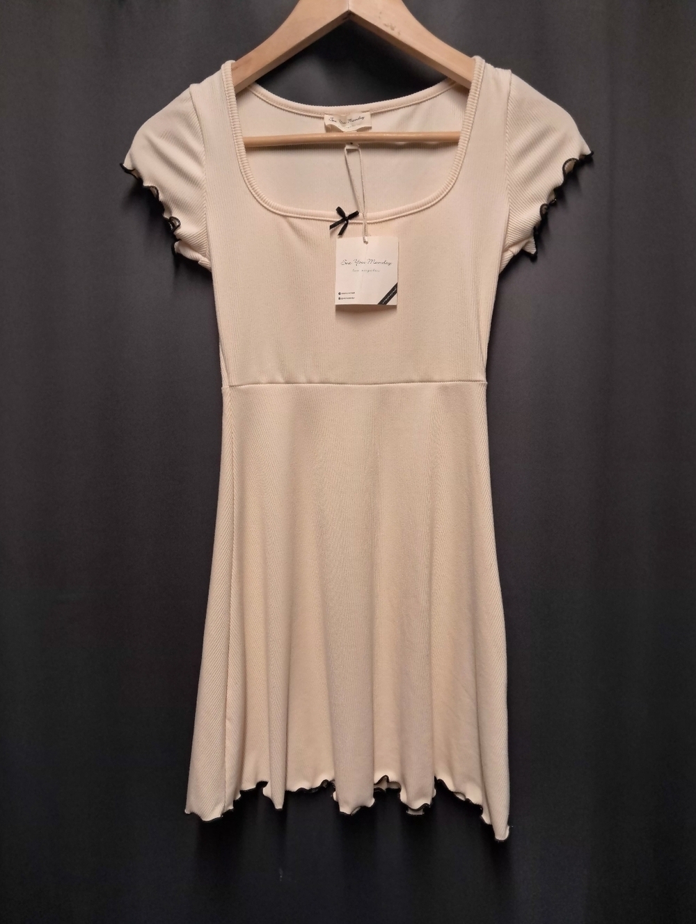 See You Monday Babydoll Dress NWT